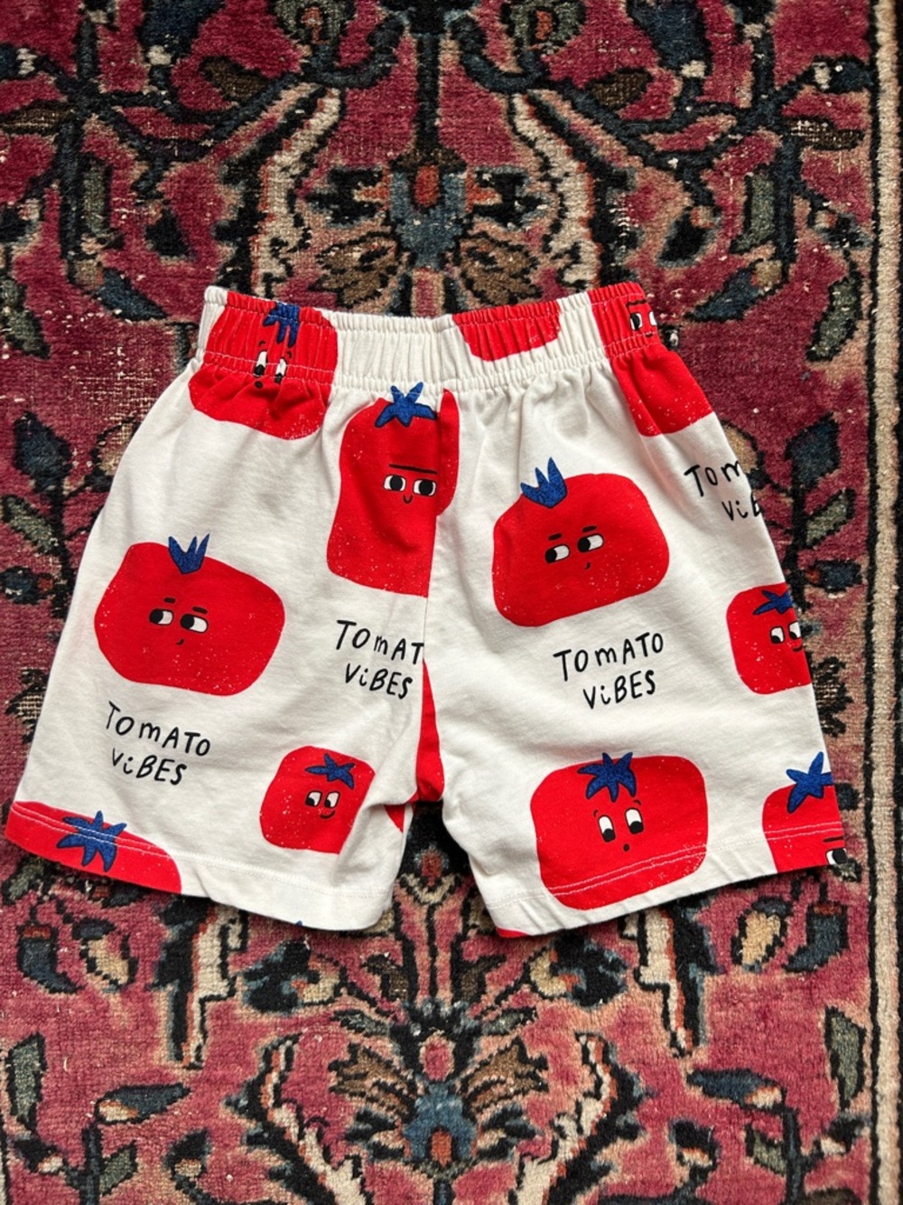 Zara Tomato Vibes Shorts 6Y